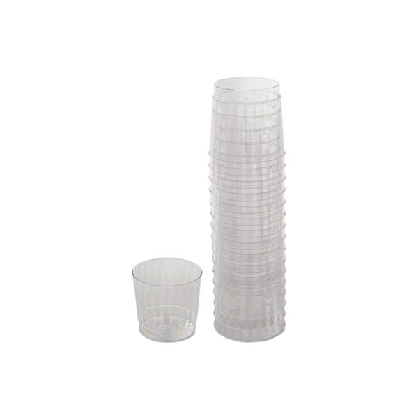 Wna WNA, Classicware Tumblers, 9 Oz, Plastic, Clear, Rocks Glass, 16/bag, 15 Bag/carton, PK240 RSCCR91516 - main